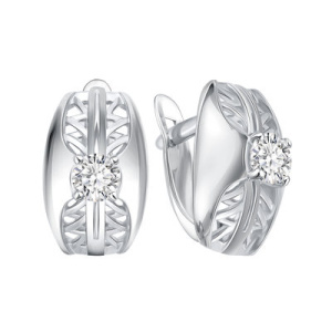 Серьги из серебра