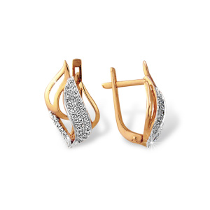 Серьги из золота