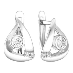 Серьги из серебра