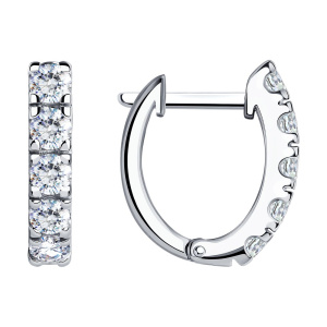 Серьги из серебра