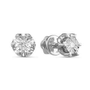 Серьги из золота с бриллиантами