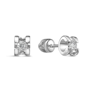 Серьги из золота с бриллиантами