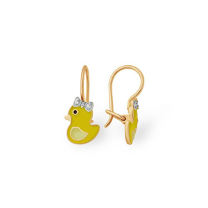 Серьги из золота