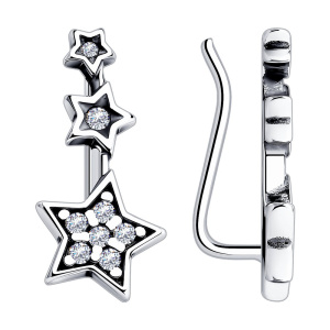 Серьги из серебра