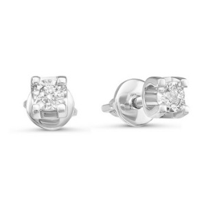 Серьги из золота с бриллиантами