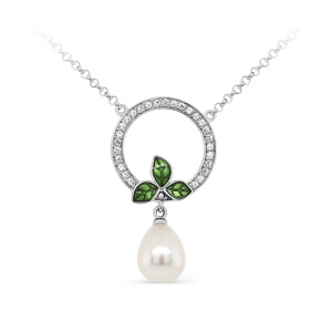 Колье из серебра