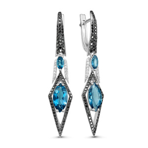 Серьги из золота Premium