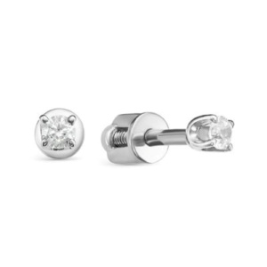 Серьги из платины