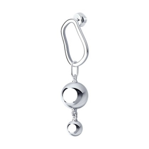 Серьги из серебра