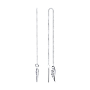 Серьги из серебра