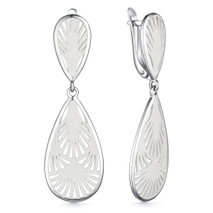 Серьги из серебра