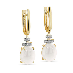 Серьги из золота Premium