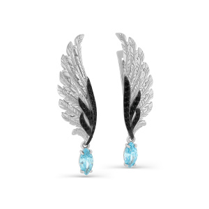 Серьги из серебра