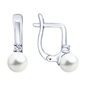 Серьги из серебра