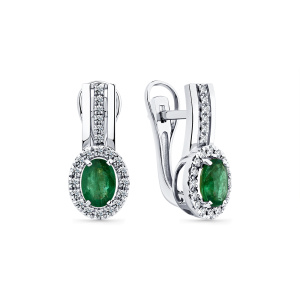Серьги из золота Premium