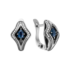 Серьги из золота Premium