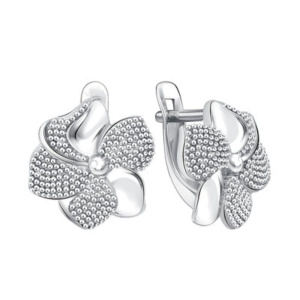 Серьги из серебра