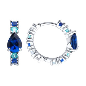 Серьги из серебра