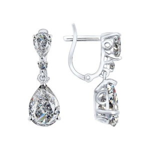 Серьги из серебра