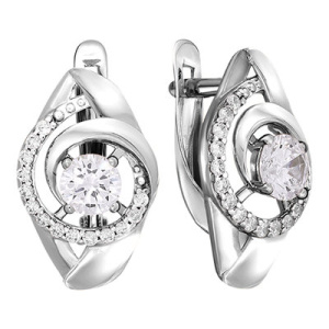 Серьги из серебра