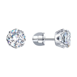 Серьги из серебра