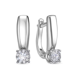 Серьги из золота с бриллиантами