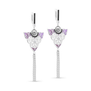 Серьги из серебра
