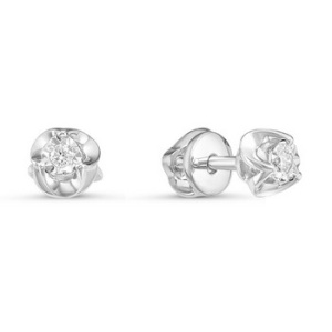 Серьги из золота с бриллиантами