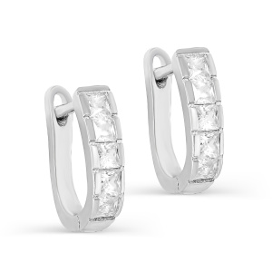 Серьги из серебра