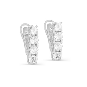 Серьги из серебра