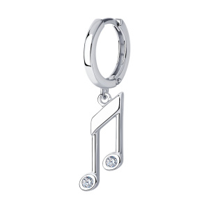 Серьги из серебра