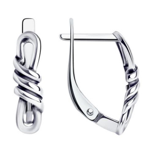 Серьги из серебра