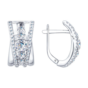 Серьги из серебра