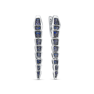 Серьги из золота Premium