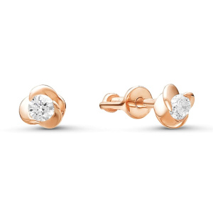 Серьги из золота с бриллиантами